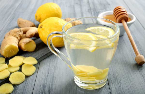 как приготовить воду с лимоном и имбирем