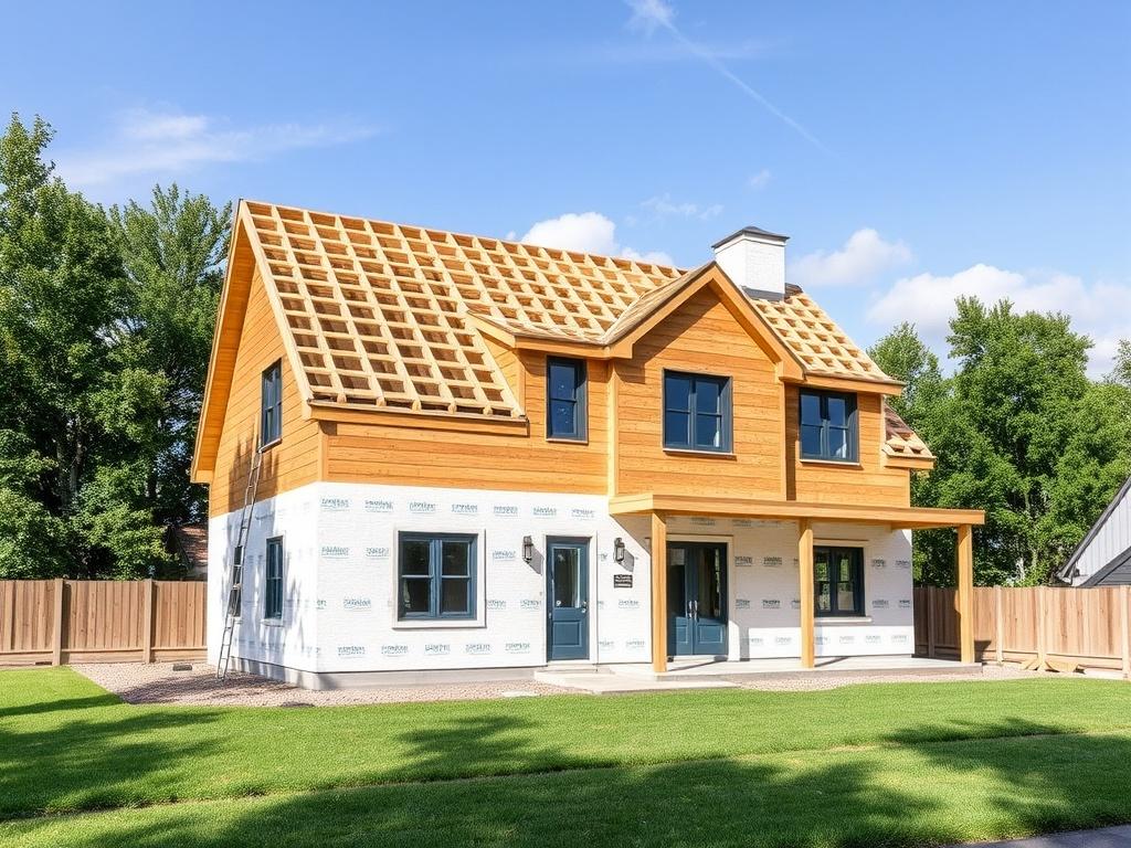 Mortgage for individual housing constructionфото