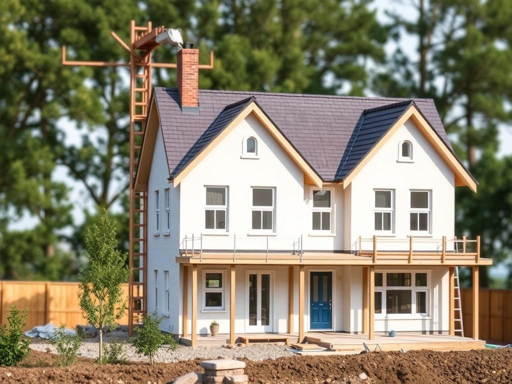 Mortgage for individual housing constructionфото